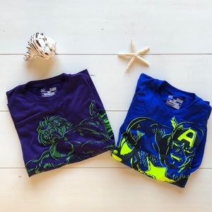 NWOT!! Bundle of 2 Marvel Dry Fit Tees